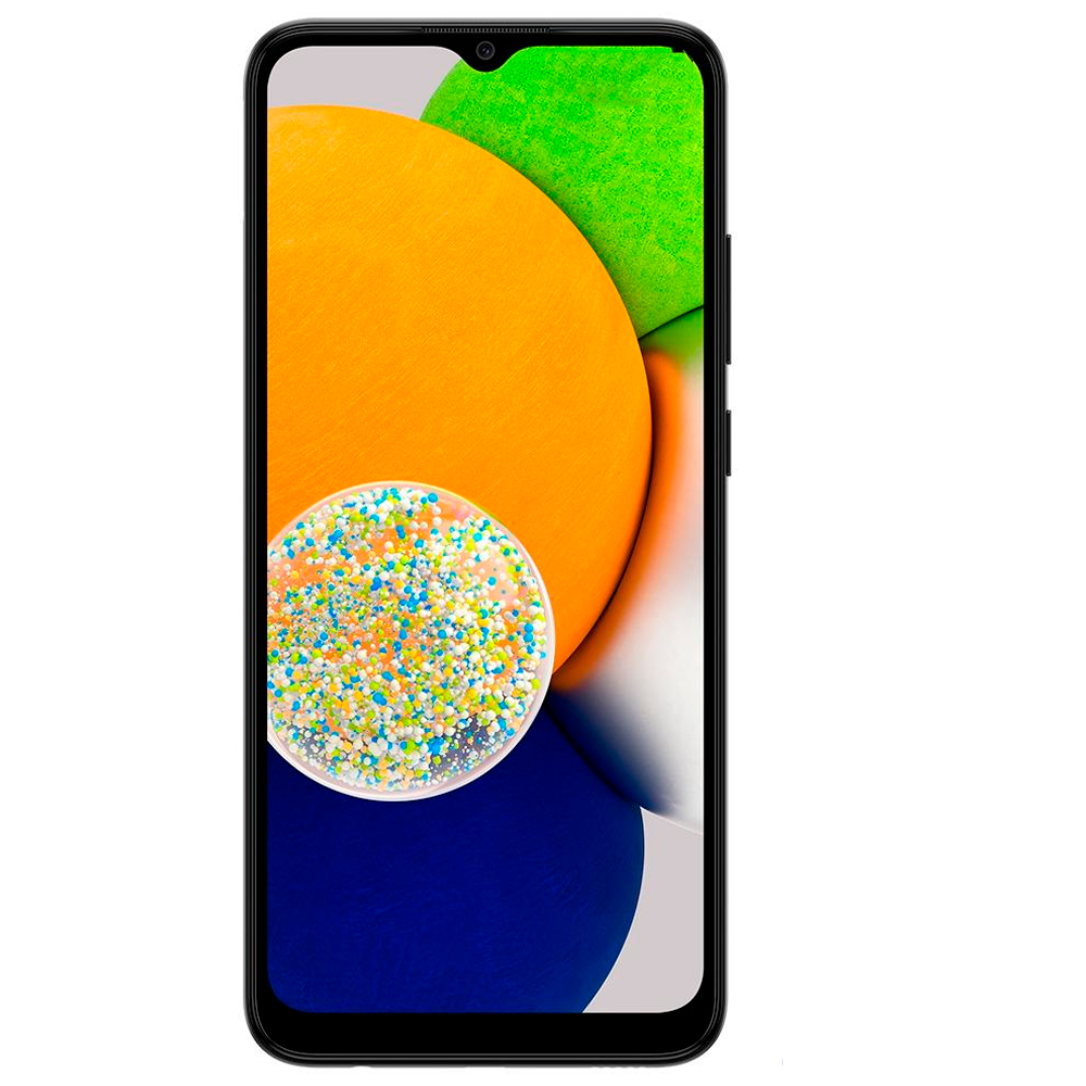 Smartphone Samsung Galaxy A03, 64Gb 4GB RAM, Octa Core, Câmera Dupla 48MP, Tela Infinita 6.5, Preto - SM-A035M/DS