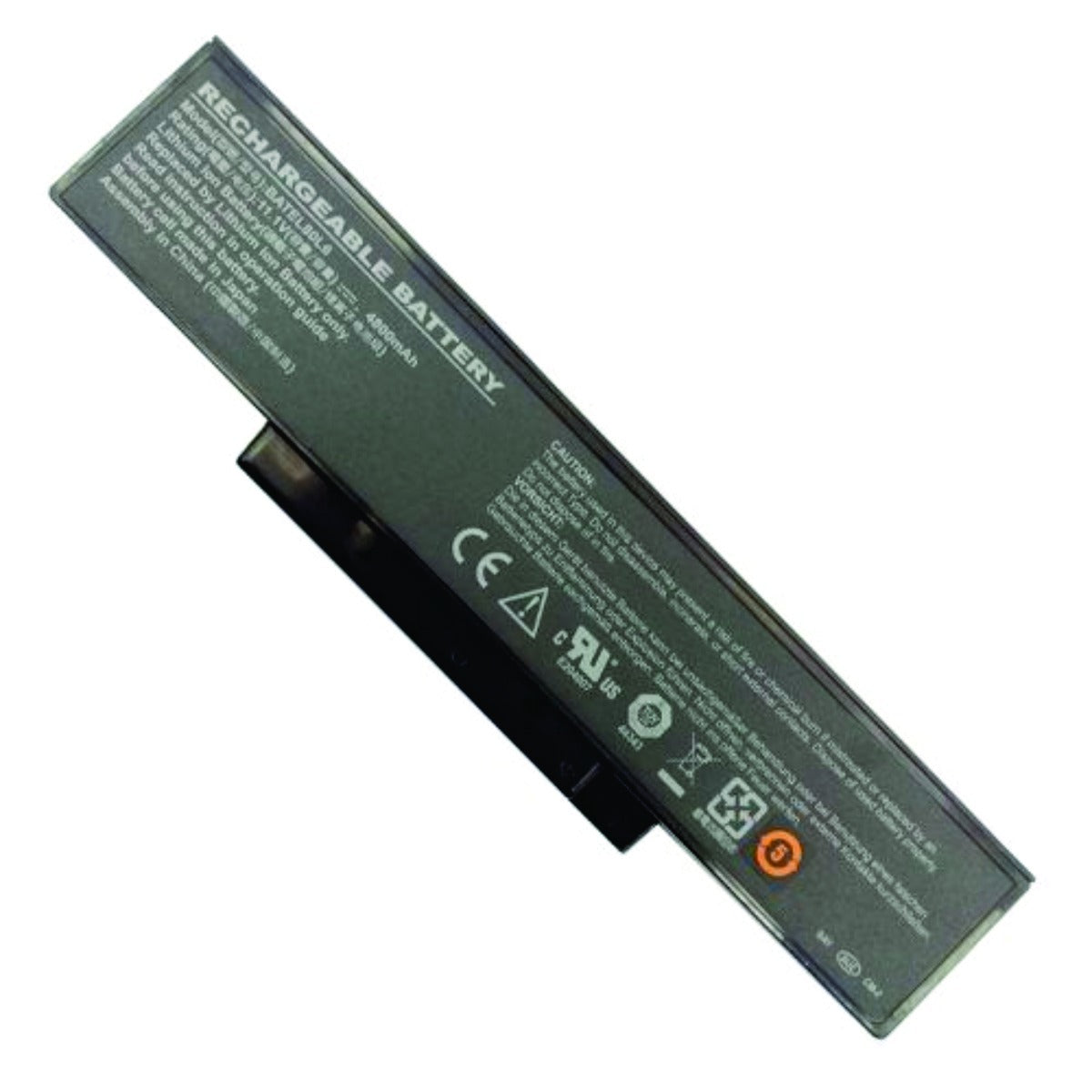 Bateria Notebook  Intelbras Amazon Asus Clevo Msi Mirax Ezgo BateL80L6 4400 mAh 11.1V 6 Células