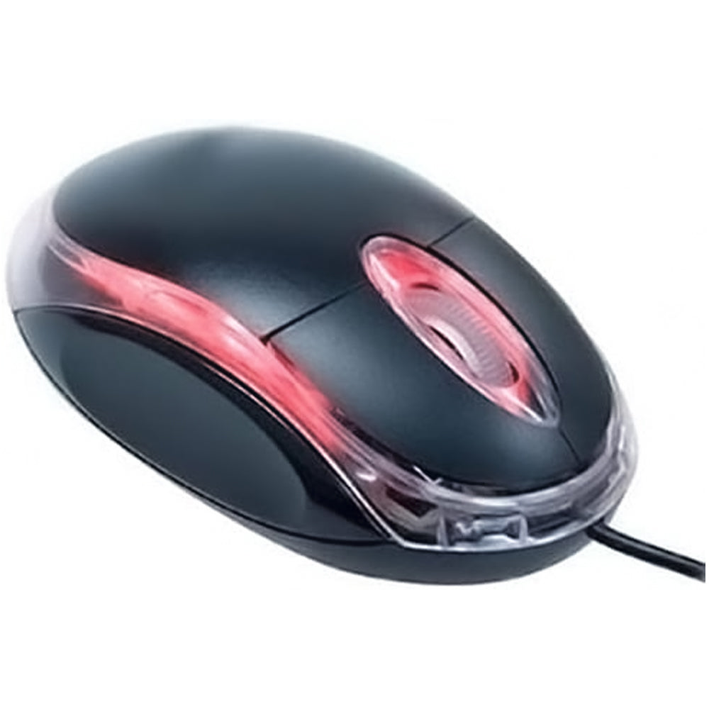 Mouse USB óptico com LED 03231 / EXBOM / MODELO: MS-9