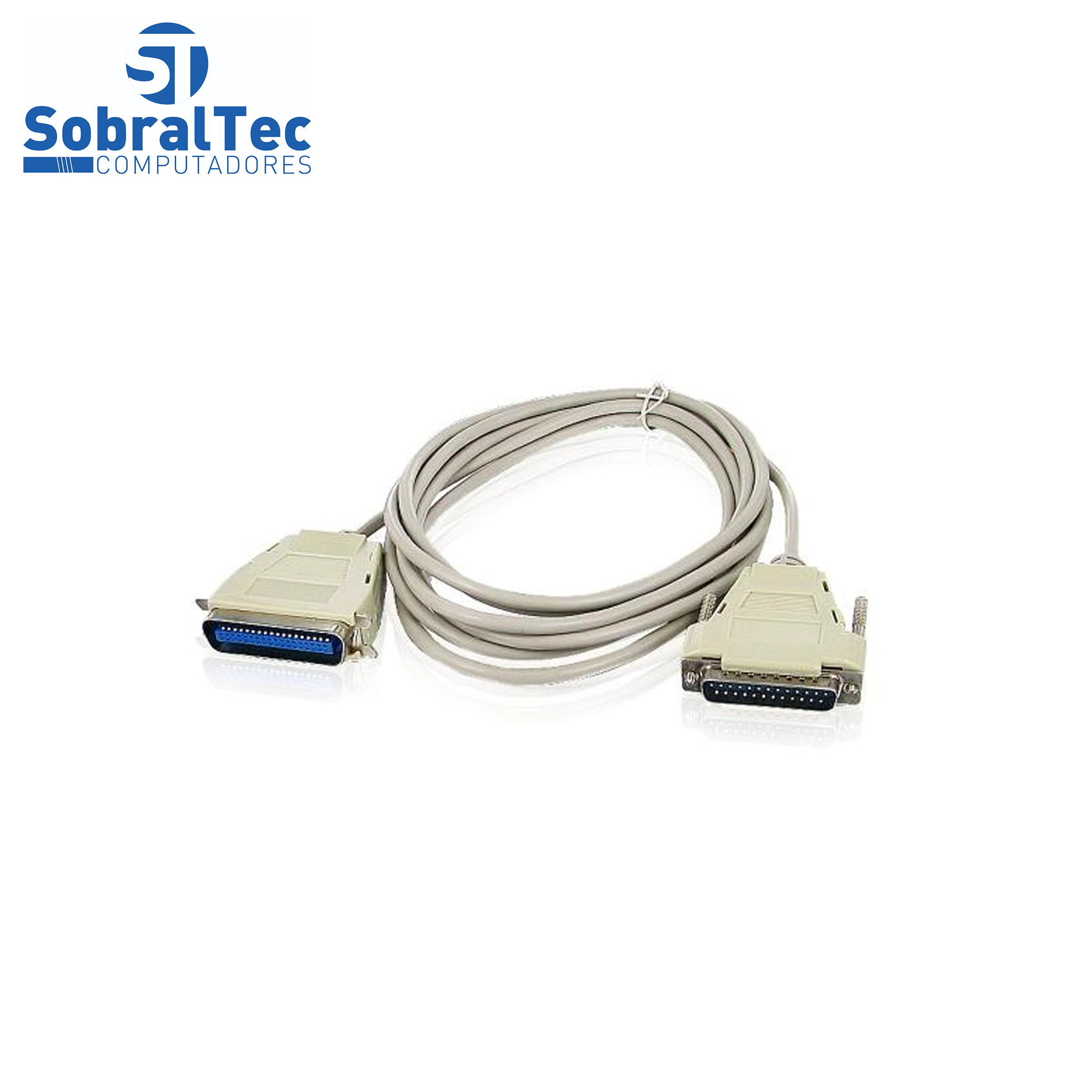 Cabo Paralelo Para Impressora Matricial  5 metros