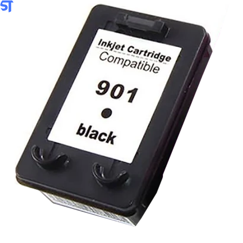 Cartucho hp 901 Preto Compatível Rende 200 Paginas Cc653ab