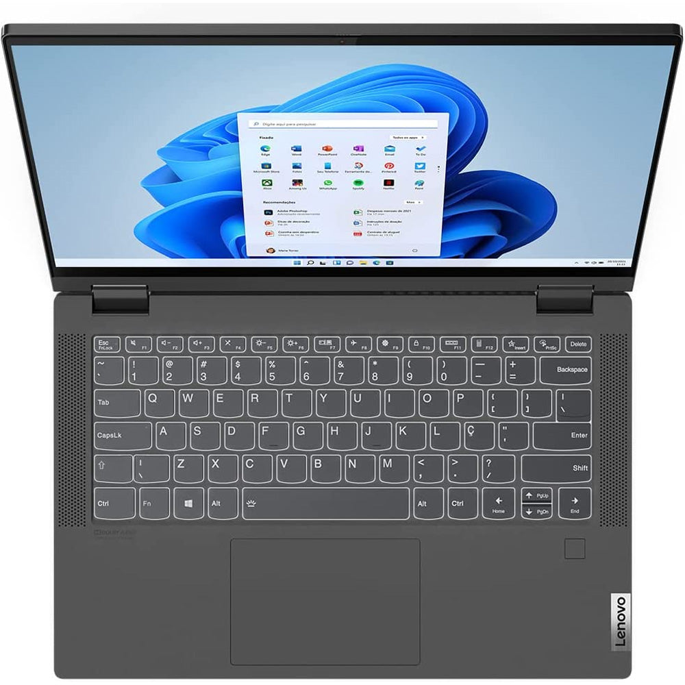 Notebook Lenovo 2 Em 1 Ideapad Flex Tela 14 I5-1135 8GB 256GB SSD W11H 82LT0005BR de Vitrine