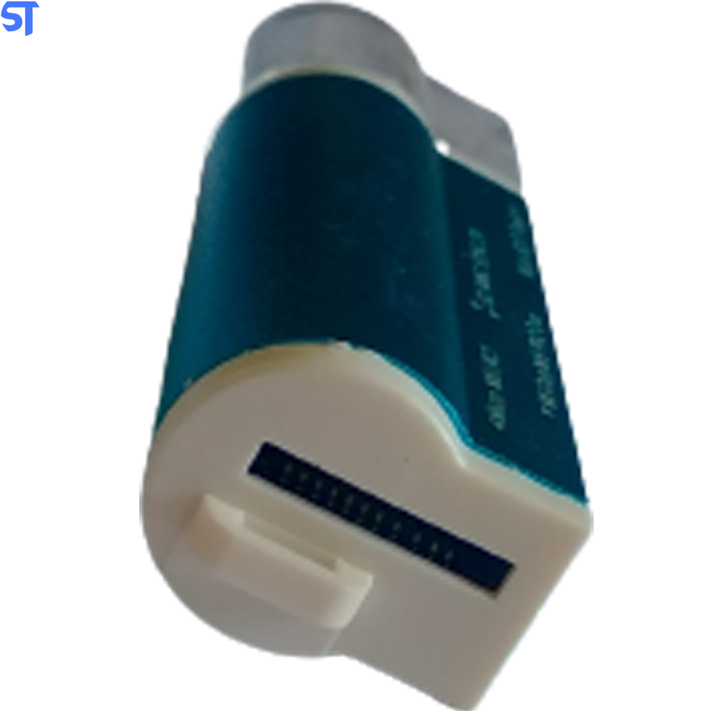 Adaptador All In One USB 2.0 Micro SD, SD,  Micro MS, MS Duo - Azul