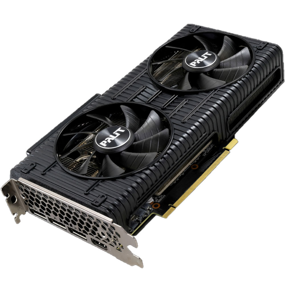 Placa de Vídeo Palit NVIDIA GeForce RTX 3060 Dual, LHR, 12GB, GDDR6, DLSS, Ray Tracing, NE63060019K9-190AD