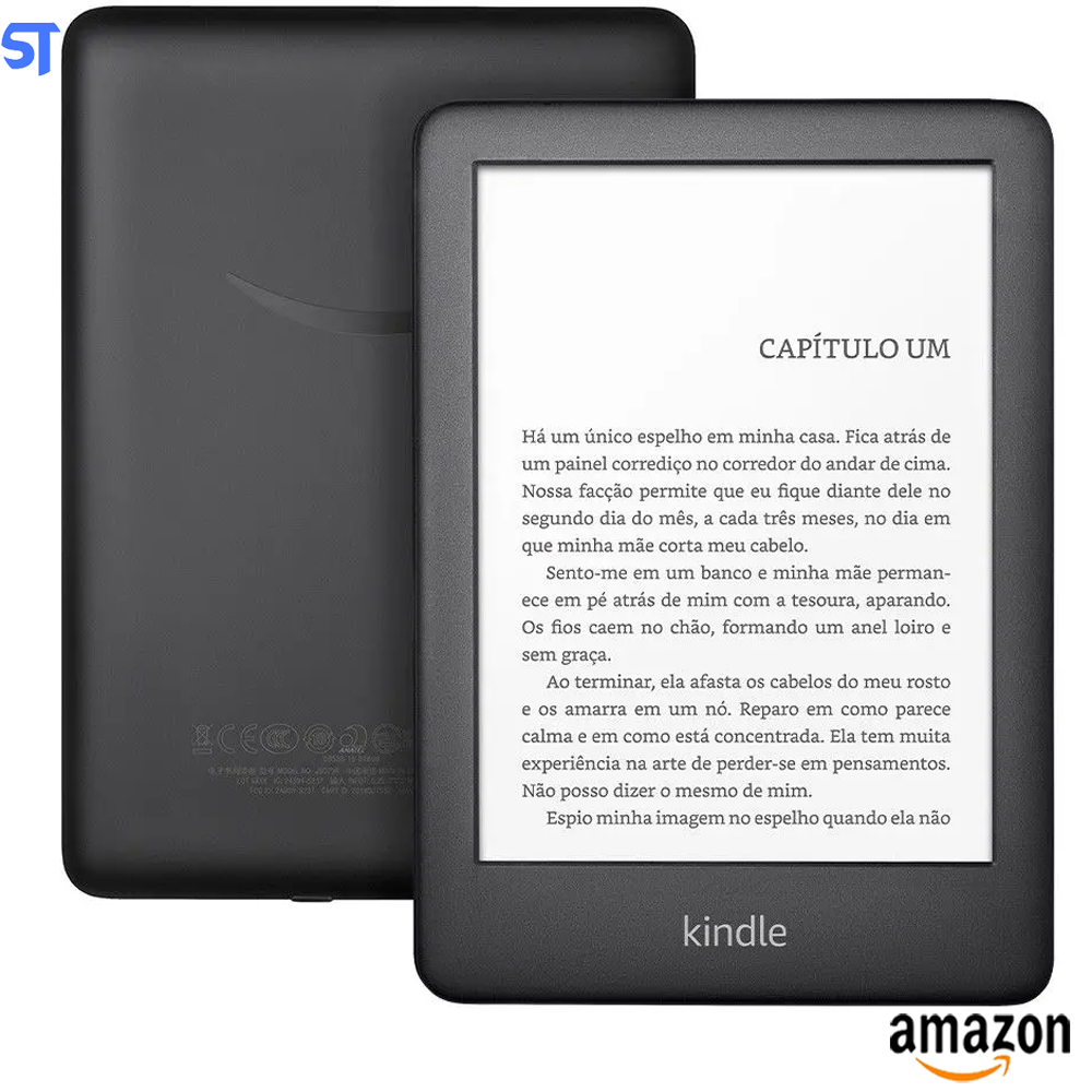 Kindle 10a. Geração Tela de 6,8” Com Bateria de Longa Duração - Cor Preta