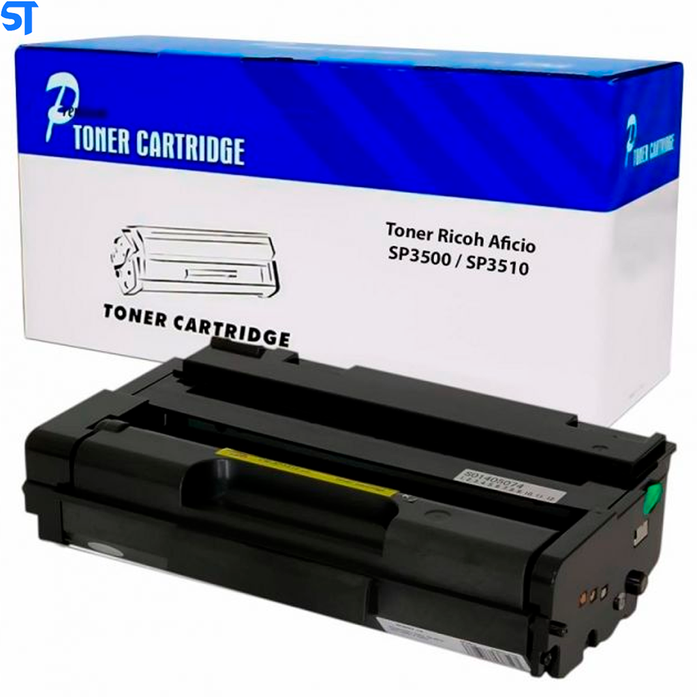 Toner Compatível Com Ricoh Aficio Sp3500 Sp3510 Sp3400 Sp3500 Sp3510sf Sp3500sf- (ARSP3510)