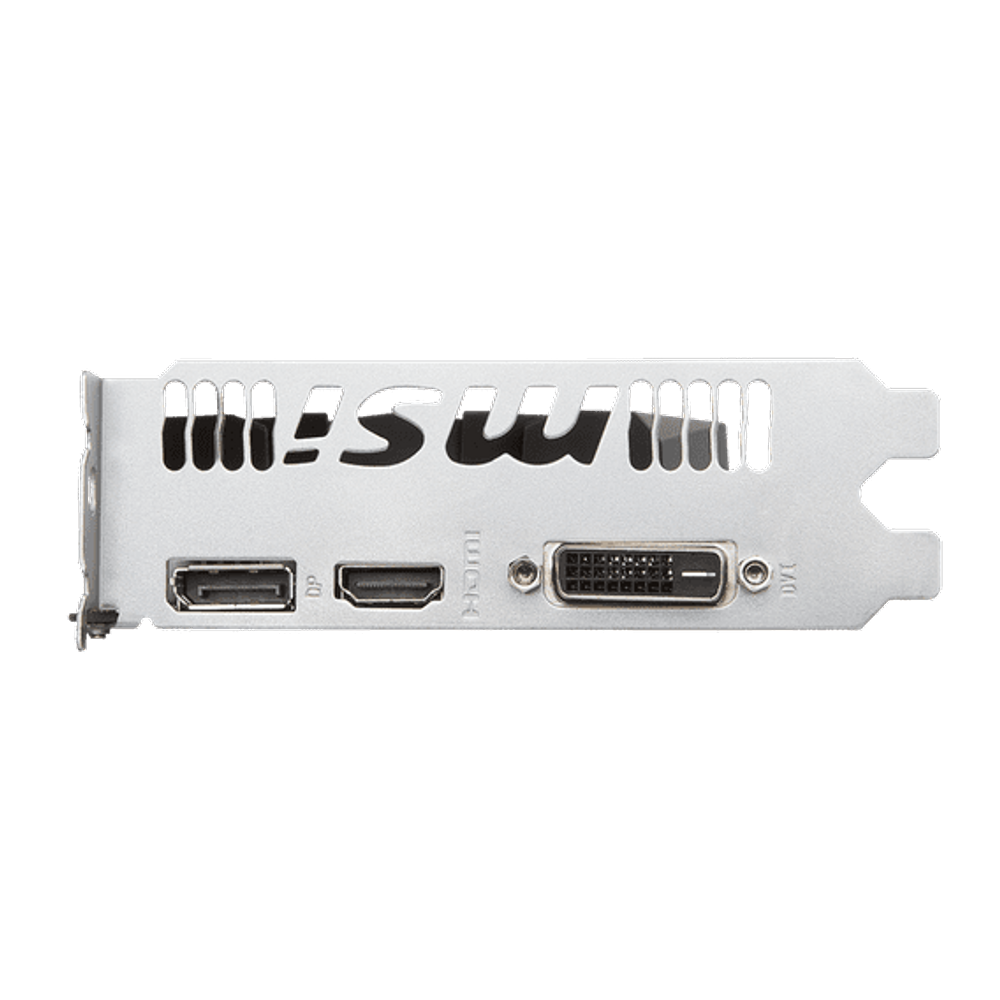 Placa de Vídeo MSI GeForce GTX1050 Oc 2GB DDR5 PCI