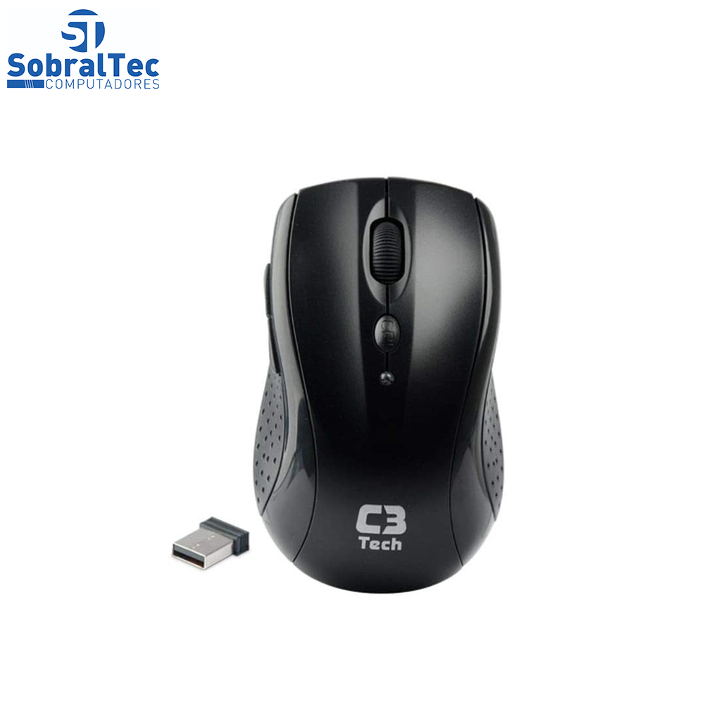 Mouse Sem Fio Rc Nano M-w012bk V2 C3t