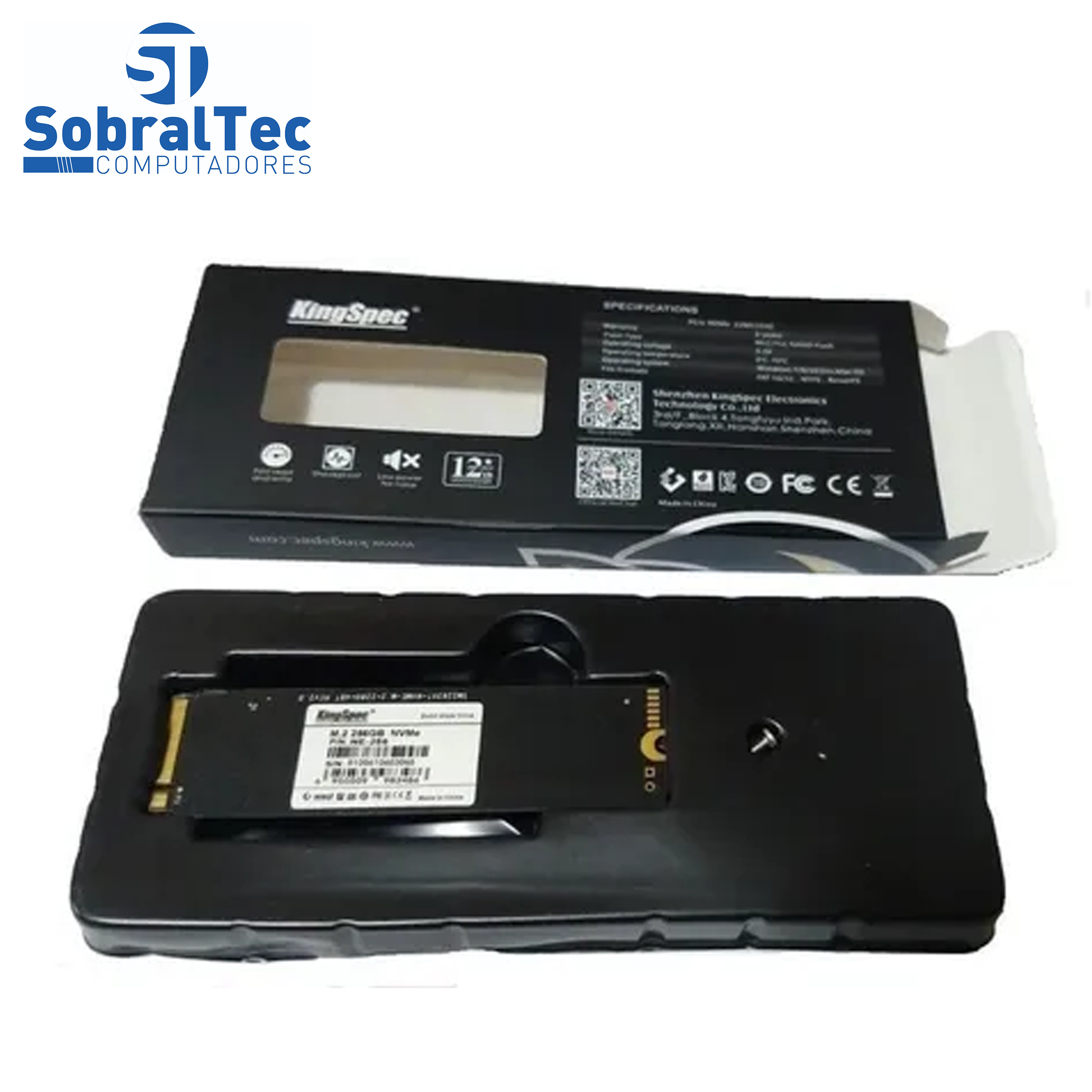 HD SSD M.2 Nvme 256GB KingSpec NE-XXX