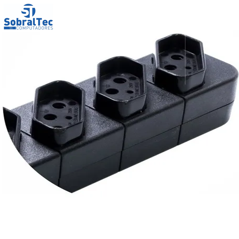 Protetor Eletrico Super Premium 8 Tomadas 5 Metros Emplac