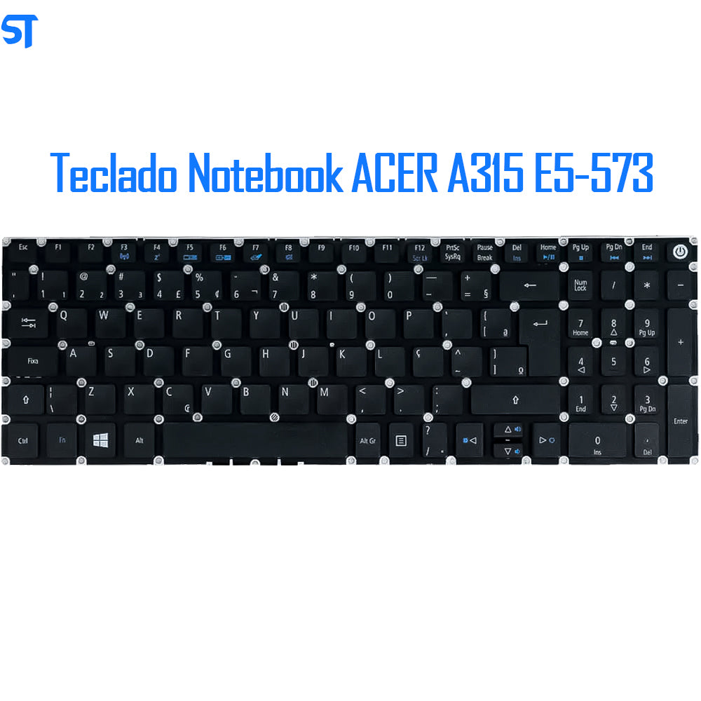 Teclado Notebook  ACER A315 E5-573 WIFI F3 ou F2