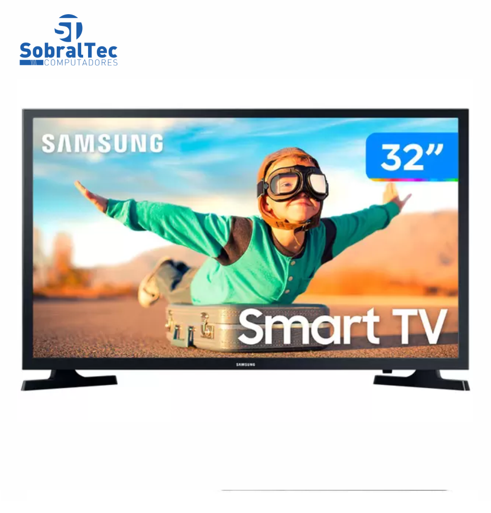 Smart TV LED 32” Samsung 32T4300A - Wi-Fi HDR 2 HDMI 1 USB