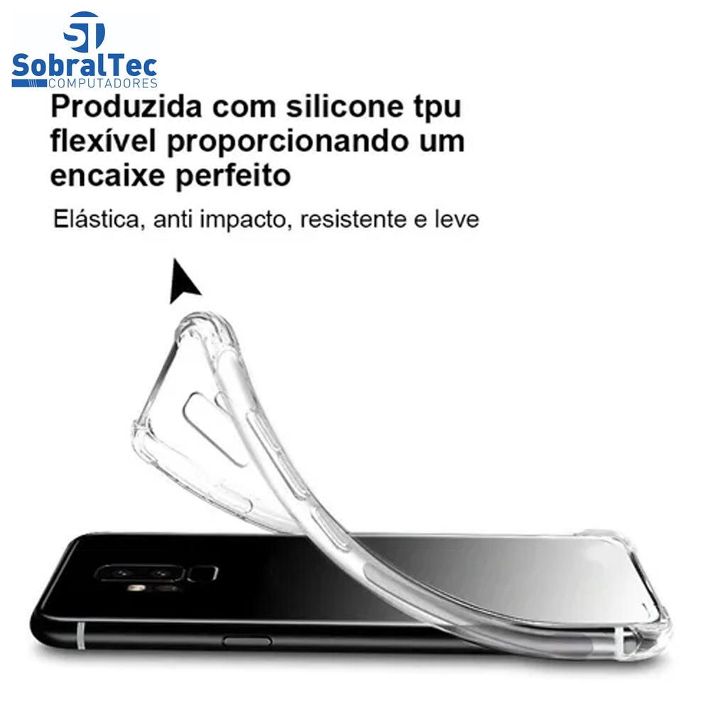 Capa De Silicone Transparente Anti Impacto One Fusion