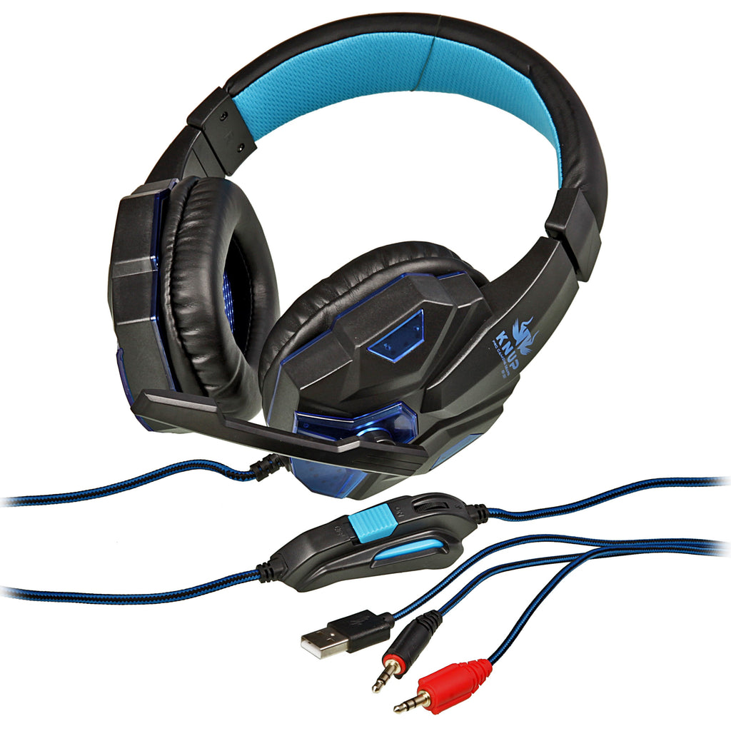 Headfone Headset Gamer Com Microfone KNUP KP-397