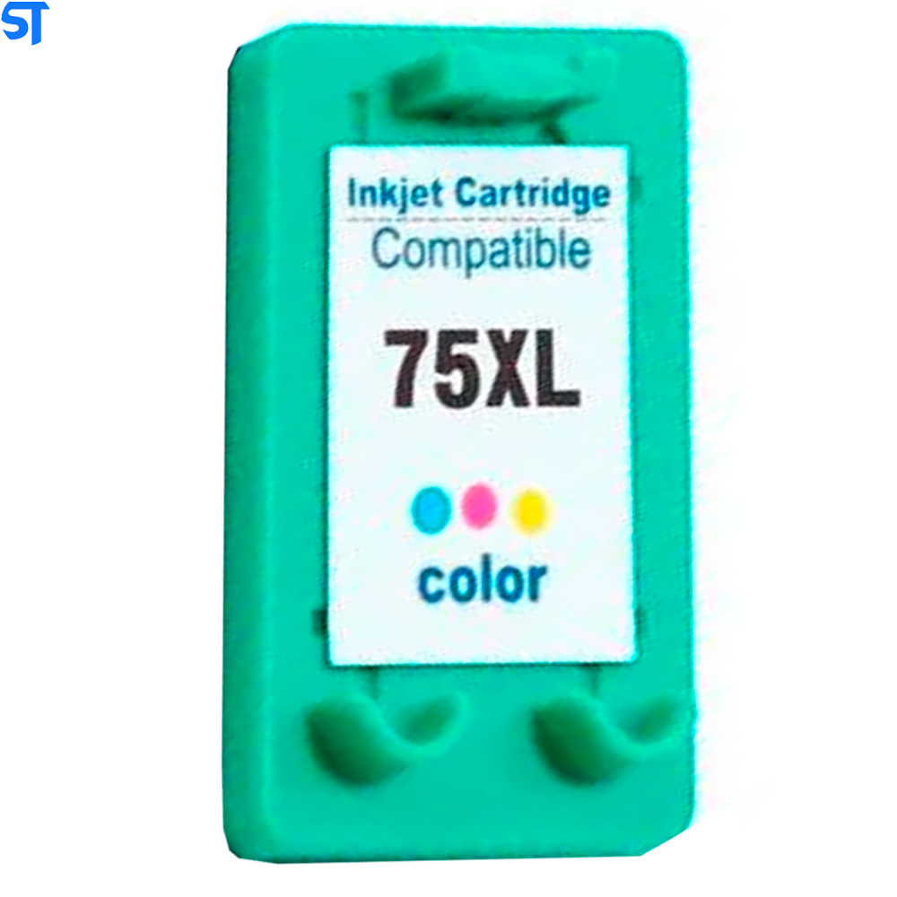 Cartucho hp 75XL Colorido Compatível