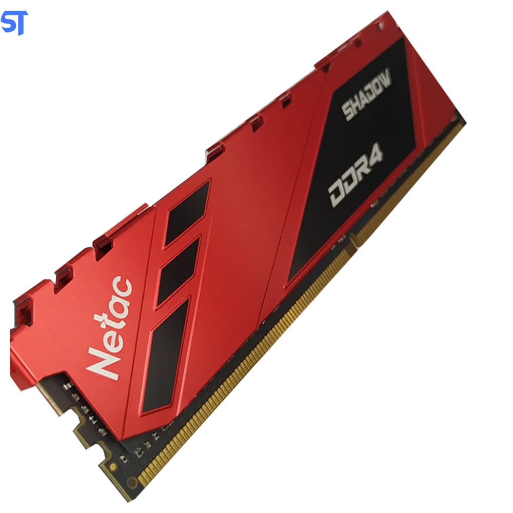 Memória Ram Gamer Desktop 16GB 3200MHz DDR4 Shadow- Vermelho