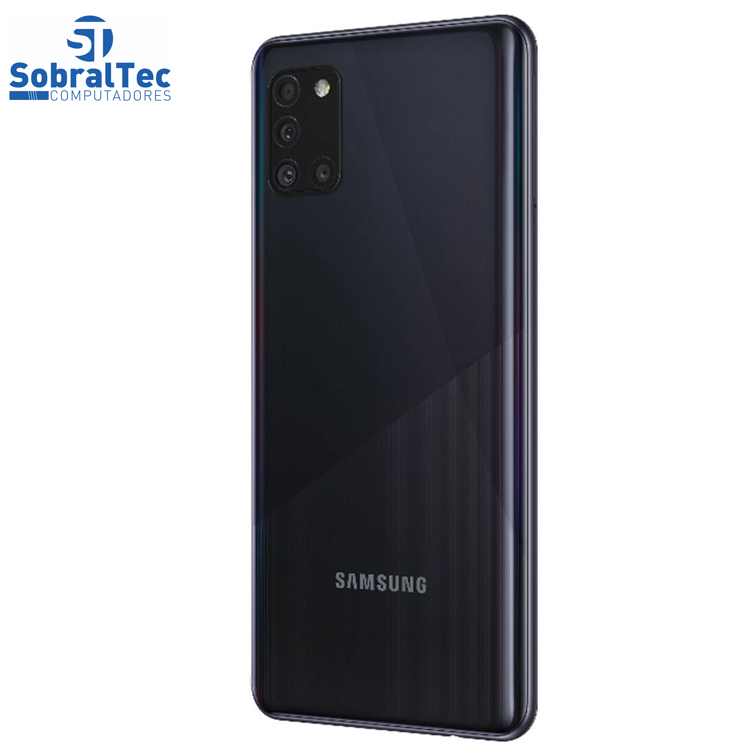 Smartphone Samsung Galaxy A31 128GB Preto 4G - Octa-Core 4GB RAM Tela 6,4” Câm.Quádrupla + Selfie