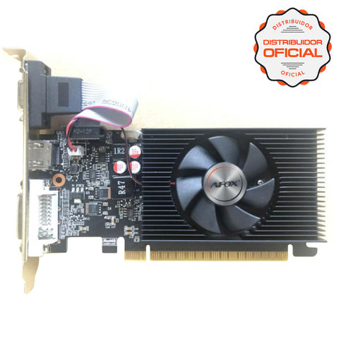 Placa de Vídeo Afox Radeon R5-230 1GB DDR3 64BIT -LP- HDMI -DVI -VGA