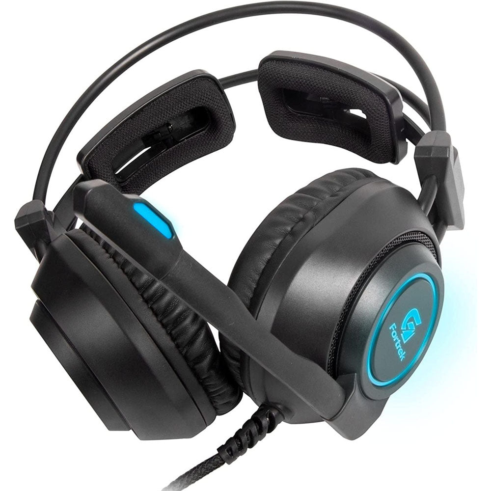 Headset Gamer RGB Vickers Preto FORTREK