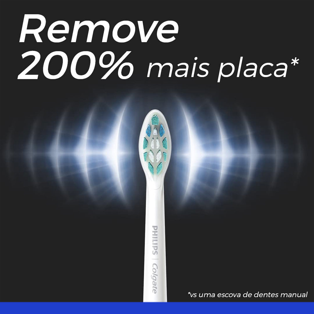 Escova de dente Elétrica Philips Colgate SonicPro 10 recarregável bivolt