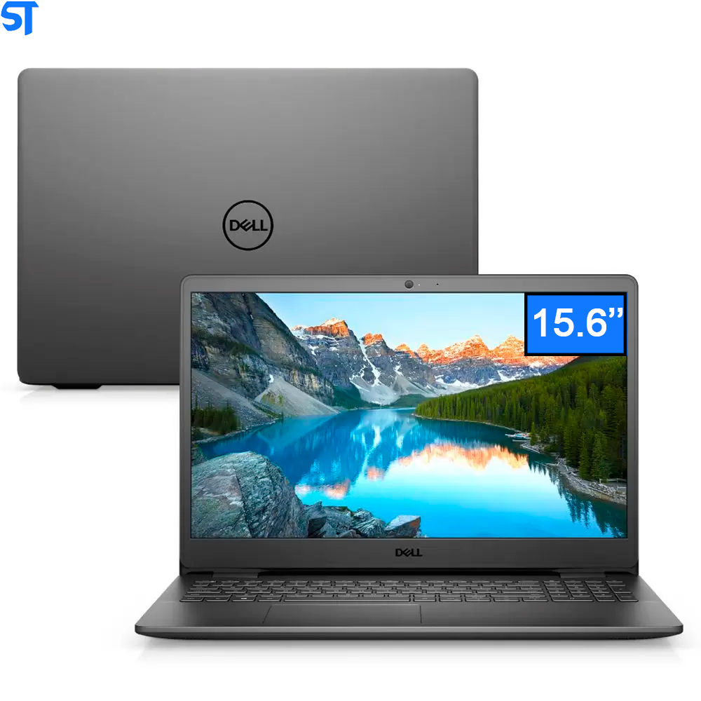 Notebook Dell Inspiron 3501-U46P 15.6” HD 10ª Geração Intel Core i5 8GB 256GB SSD Linux Preto