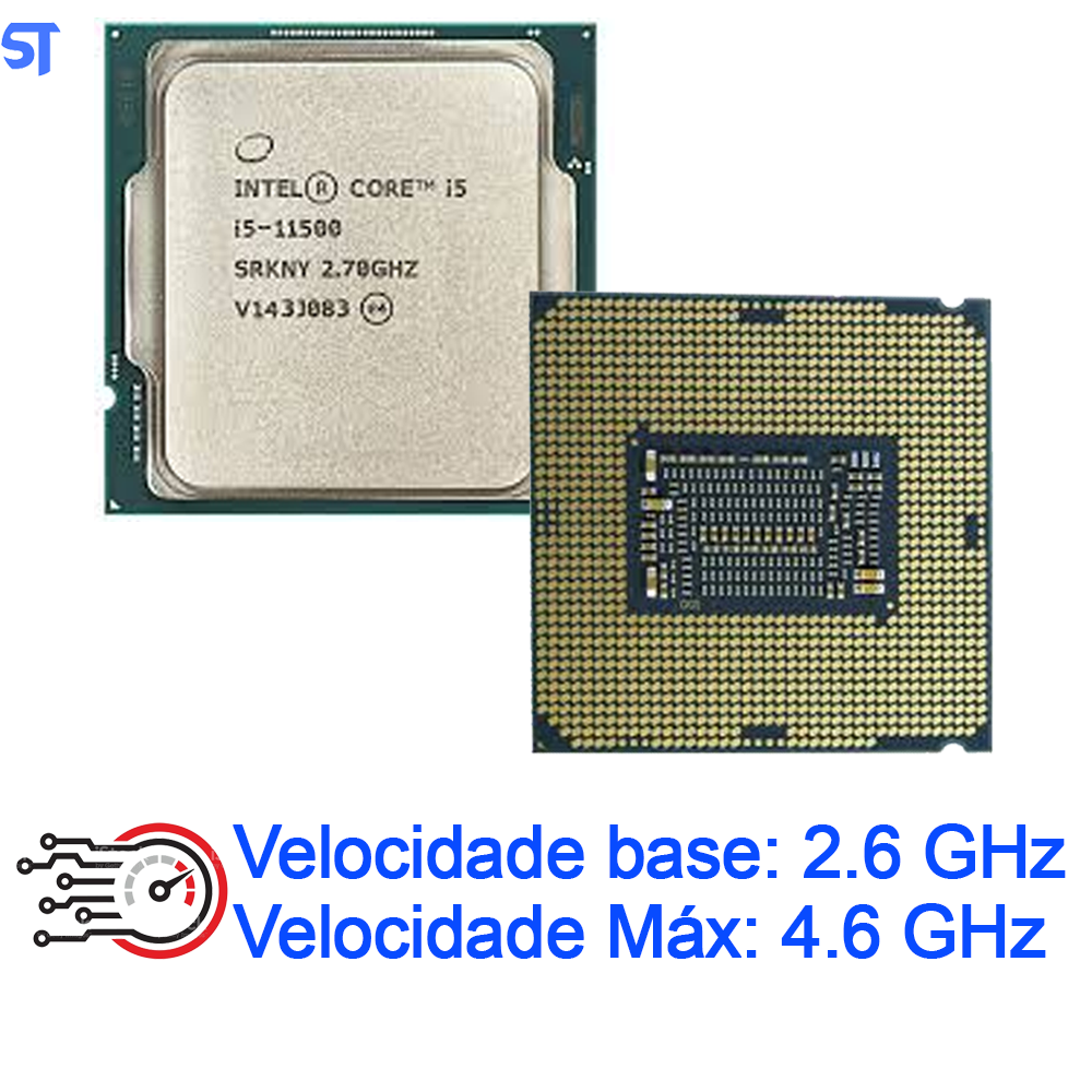 Processor Intel Core i5-11500 2.70 GHz (Max Turbo 4.60 GHz ) 12M Cache LGA 1200