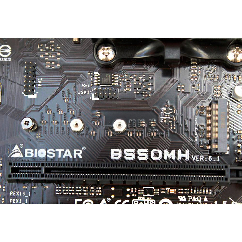Placa Mãe Biostar B550MH 3.0 Socket AM4 / VGA / M.2 DDR4 Para AMD