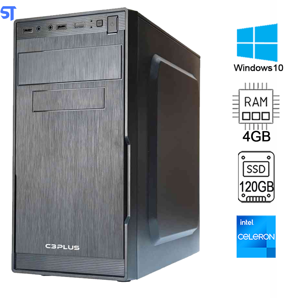 Computador Celeron G1840- 4ª Geração - SSD 120GB- Memória Ram 4GB- Windows 10