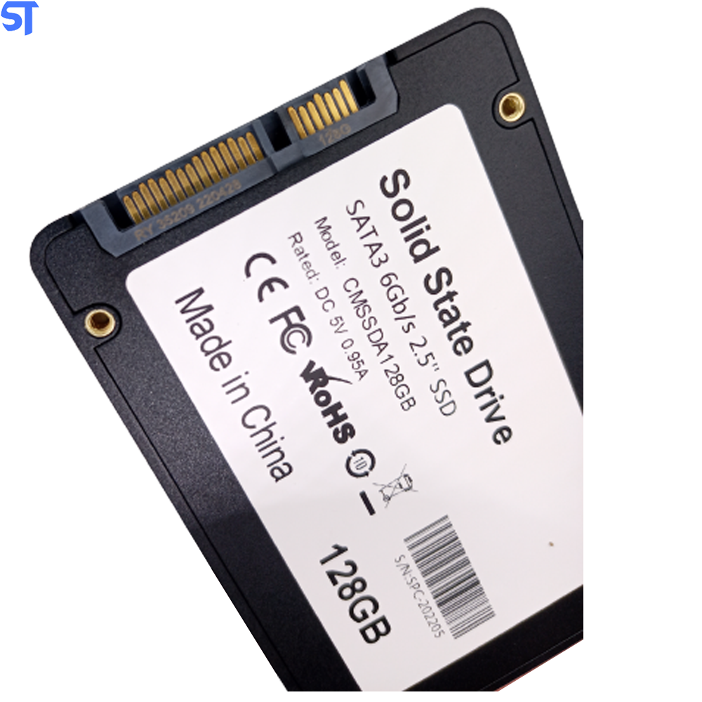 HD SSD SobralTec 128Gb 2.5 Sata3 Leitura 280Mb/s Escrita 270Mb/s