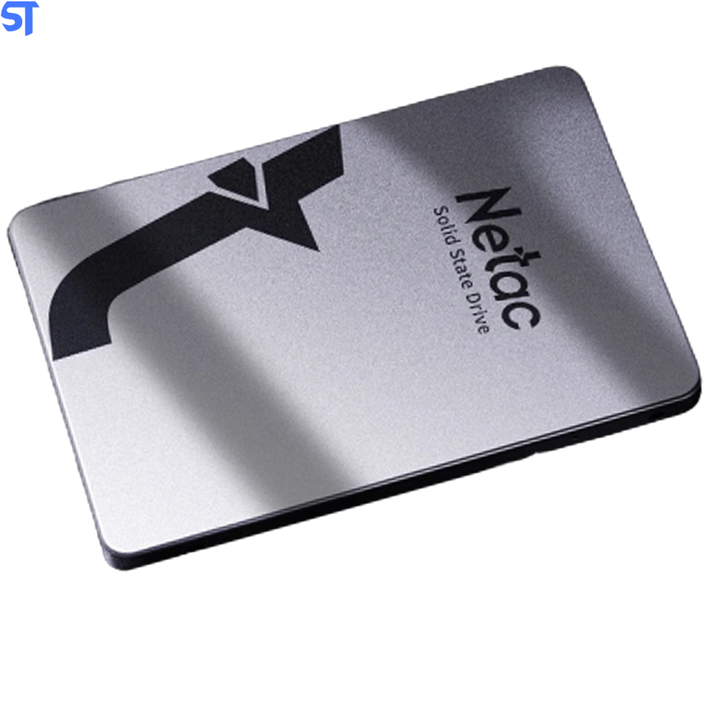 HD SSD Netac 256GB 2.5`SataIII 560Mbps de Leitura 520Mbps de Gravação -Cinza