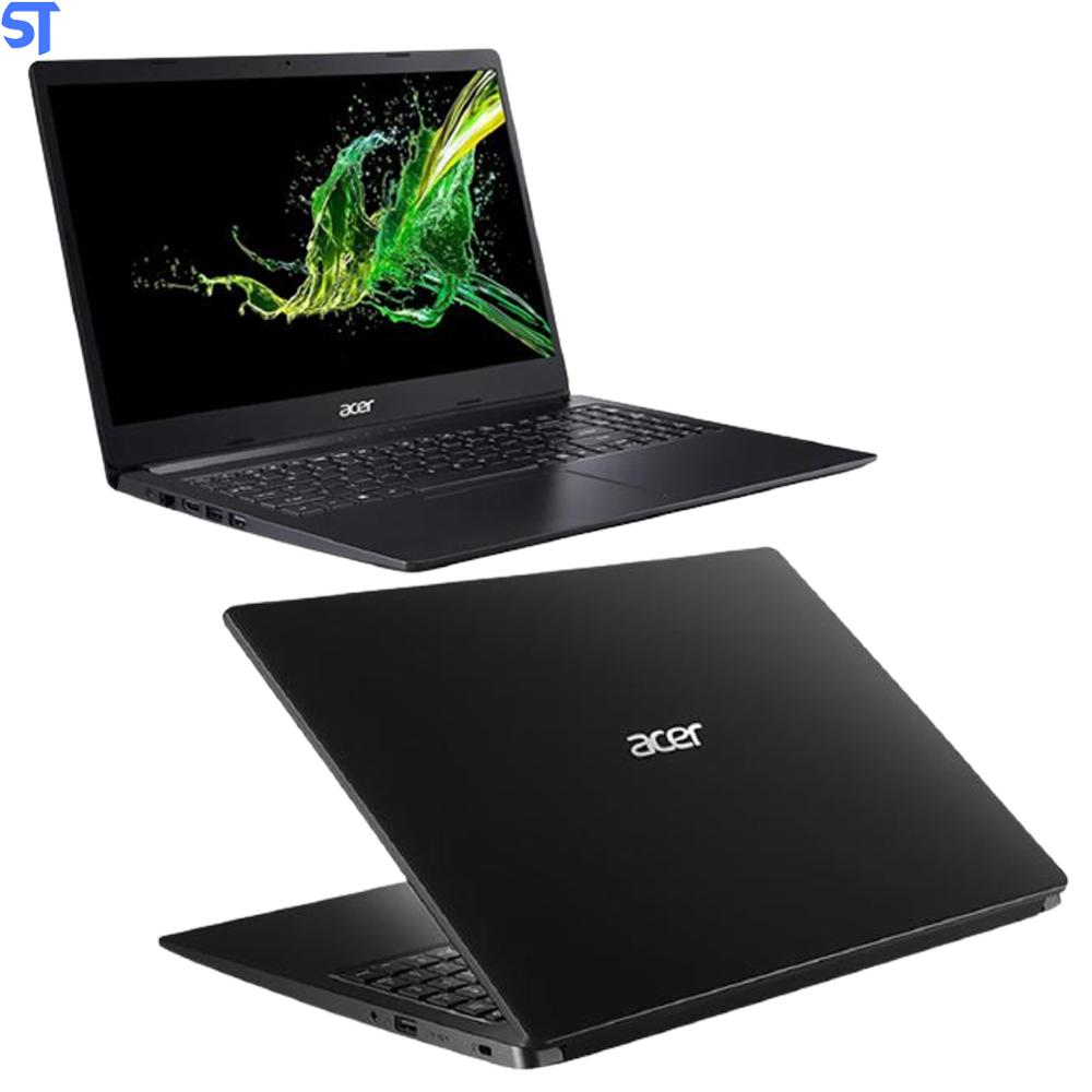 Notebook Acer A115-31-C2Y3 Intel Celeron 1.1 N4020- Memória RAM 4GB- SSD 64GB / Tela 15.6" / Windows 10 - Preto