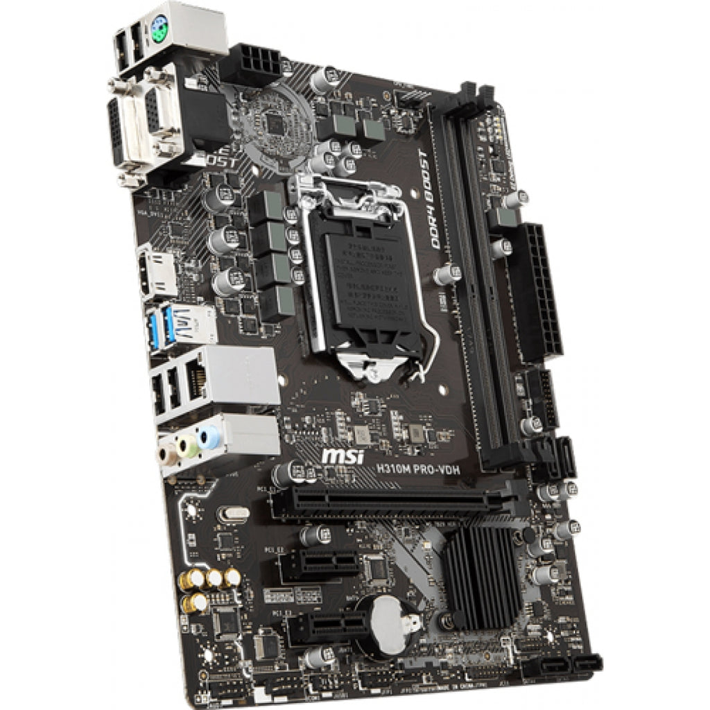 Placa Mãe Msi H310m Pro-Vdh Intel 1151 Ddr4 Chipset H310