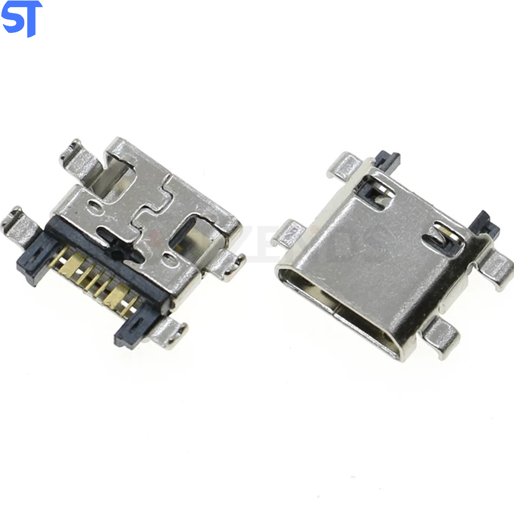 Conector Jack Power Tablet Micro Usb V8 4 Garrinhas