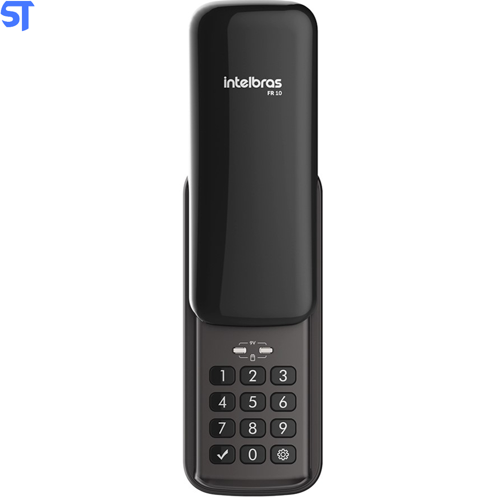 Fechadura Digital Para Uso Interno e Externo FR 10 Preto Intelbras