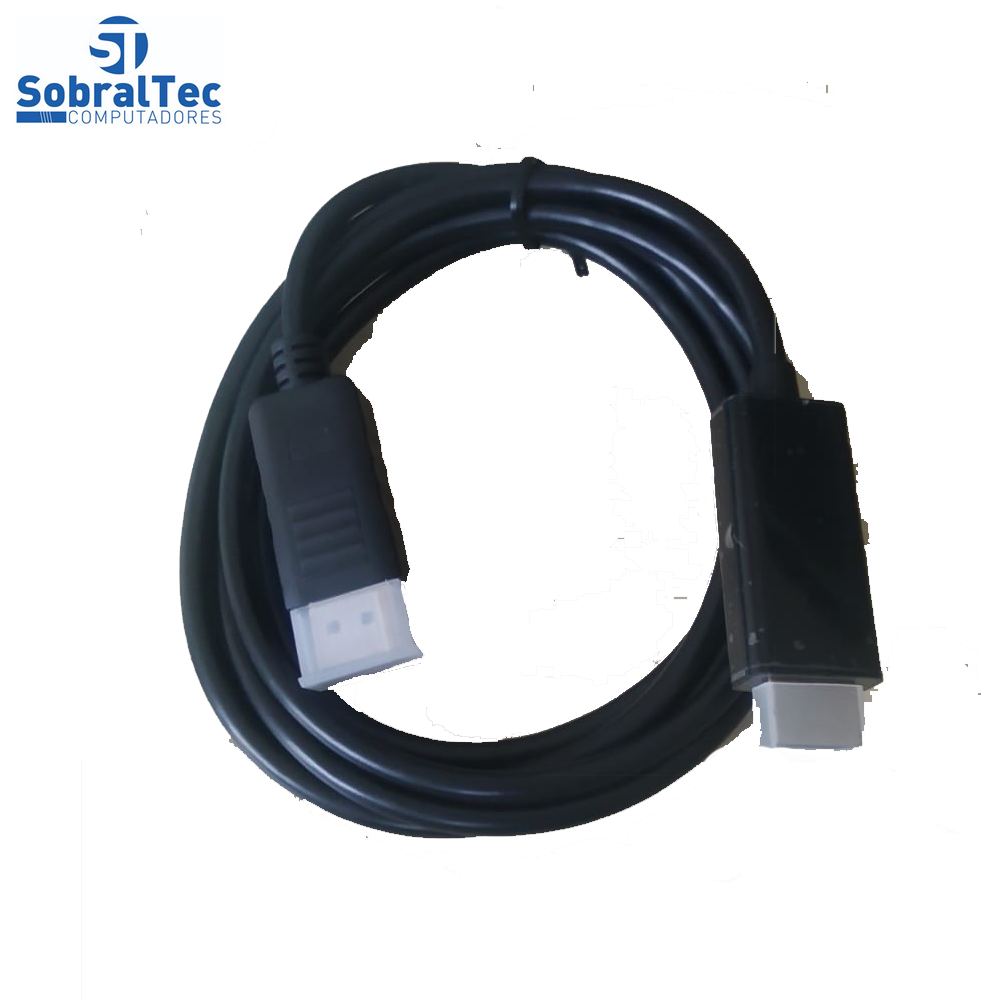 Cabo Conversor DisplayPort Macho Para HDMI Macho