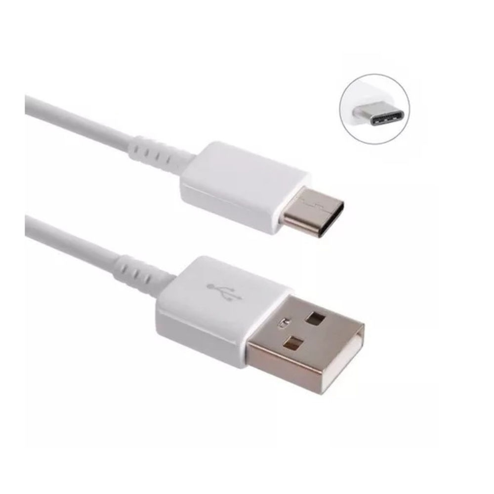 Cabo Usb 3.0 Turbo 1,5 Metros Branco ALLin1 Para Celular V3