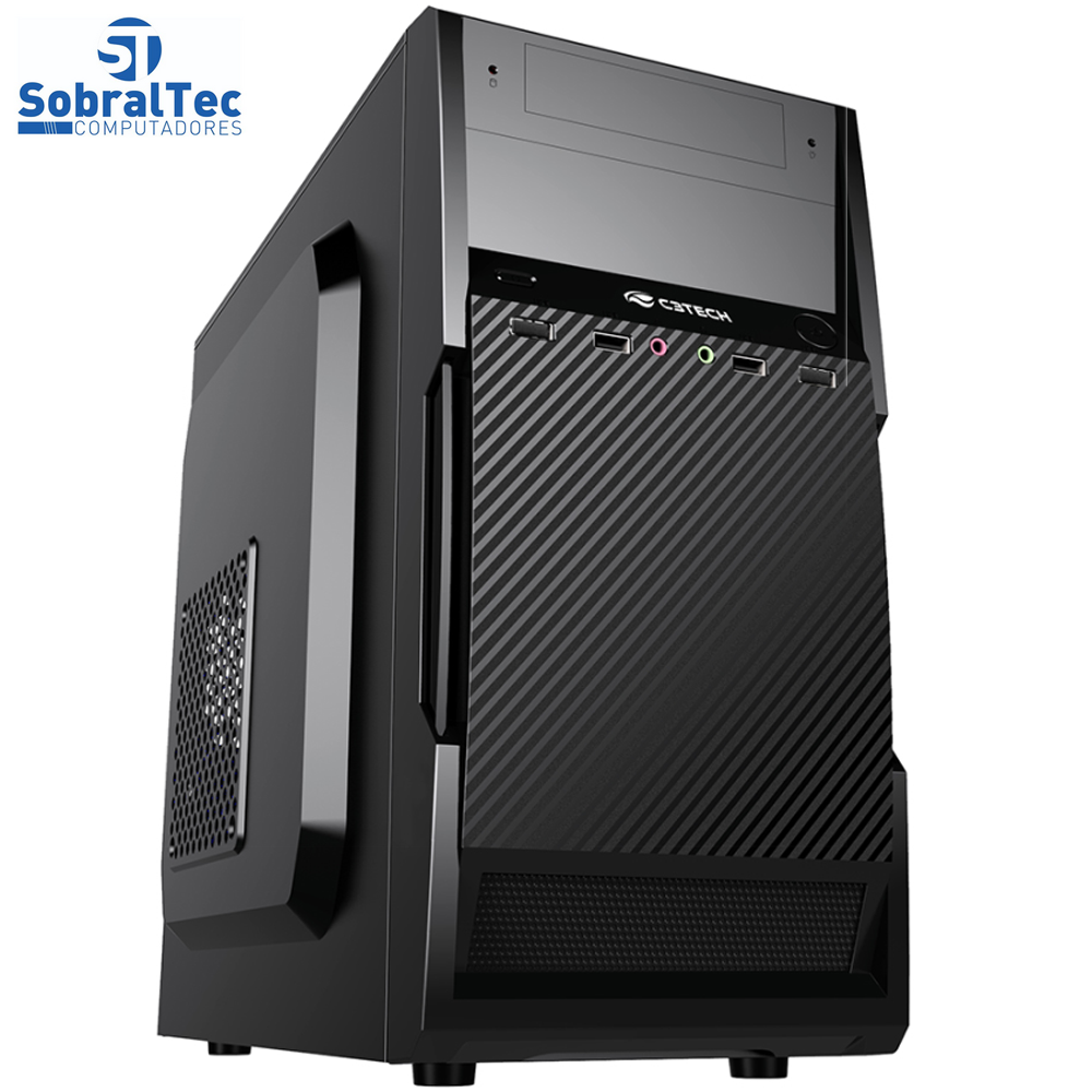 Computador Core i3- 3.30GHz-HD 500GB - Memória Ram 4GB-Micro-Atx Mt-25V2BK- Com 2 Portas Serial Com