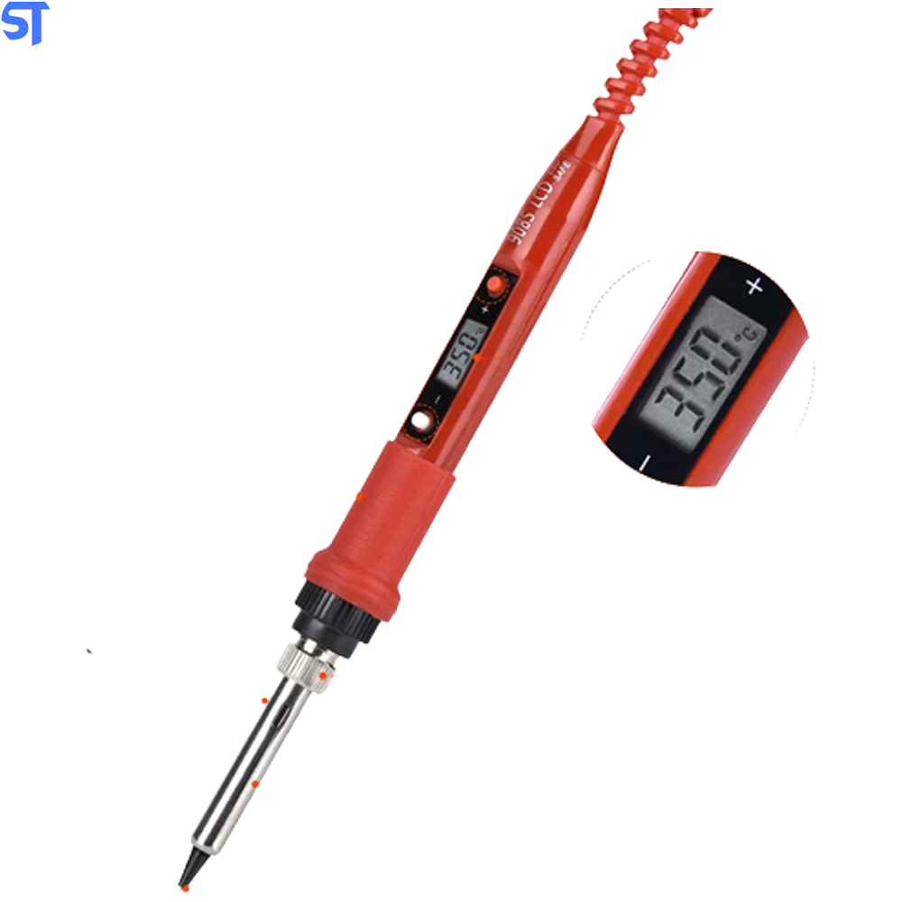 Kit Ferramenta De Solda Ferro Jcd Display Lcd Estanho De Solda Elétrica 80w 220V Temperatura Ajustável