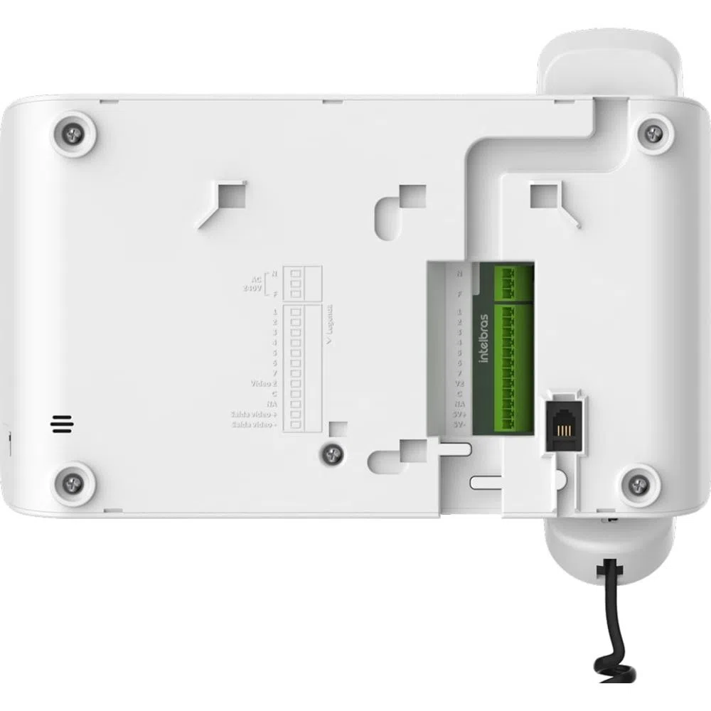 Video Porteiro Intelbras IVR 1070 HS Display 7" Polegdas Com Visualização Noturna