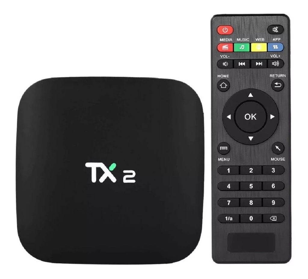 Receptor Tv Box TX2 4k 3Gb Memória 32Gb Android 8.1