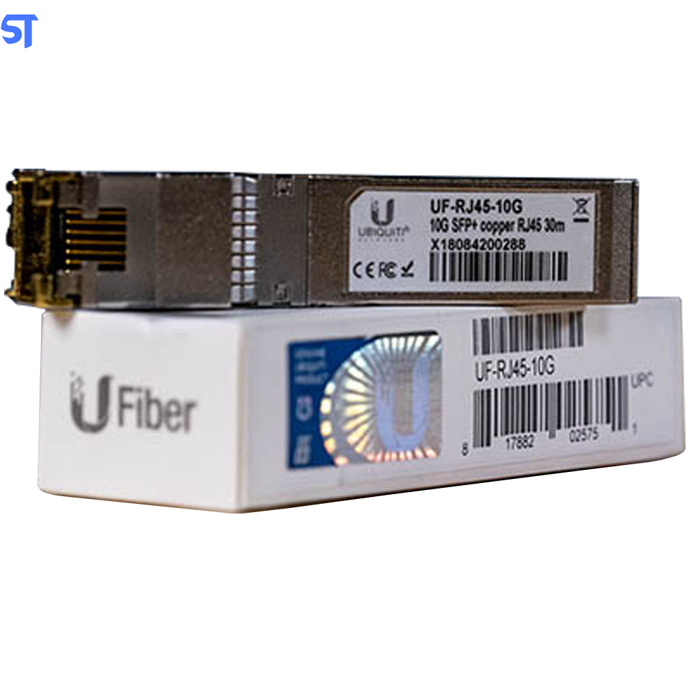 Conector Ubiquiti Módulo transceptor SFP+ /RJ45 , 10 GBit Cat6a , 30m -  UF-RJ45-10G