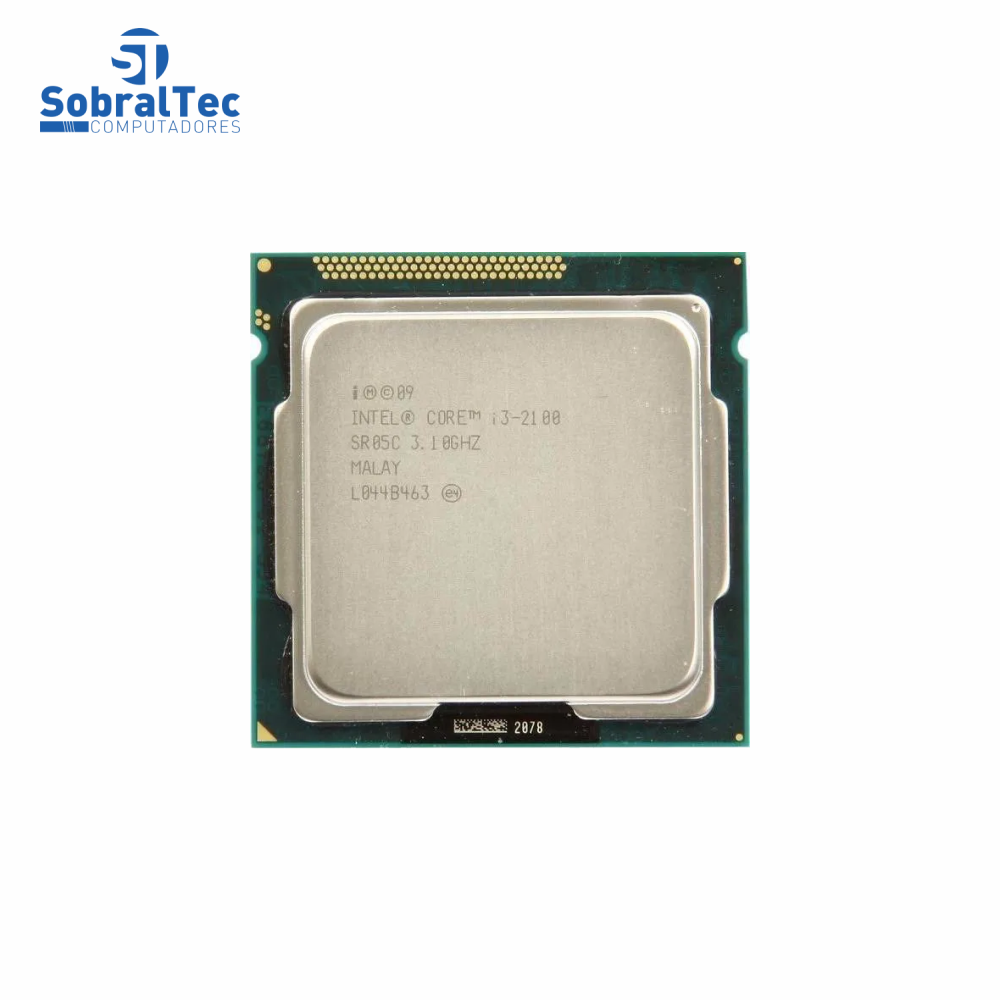 Processador Intel Core I3-2100 Cache 3M 3.1 Ghz Lga 1155 2ª Ger. S/Box OEM