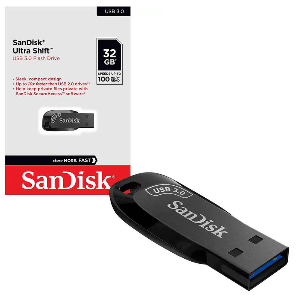 Pendrive Sandisk 32GB / USB 3.0 -Z410 Ultra Shift