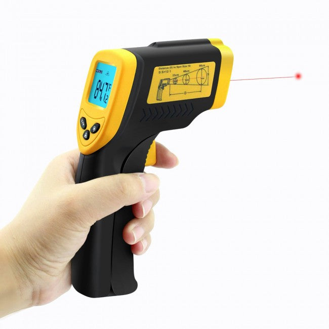 Termômetro Digital Infravermelho Com Mira Laser (-50 A 380 C)