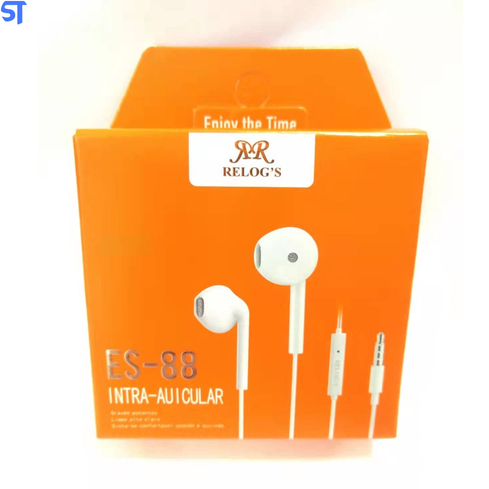 Fone de Ouvido ES-88 Intra-Auricular H´Maston- Branco