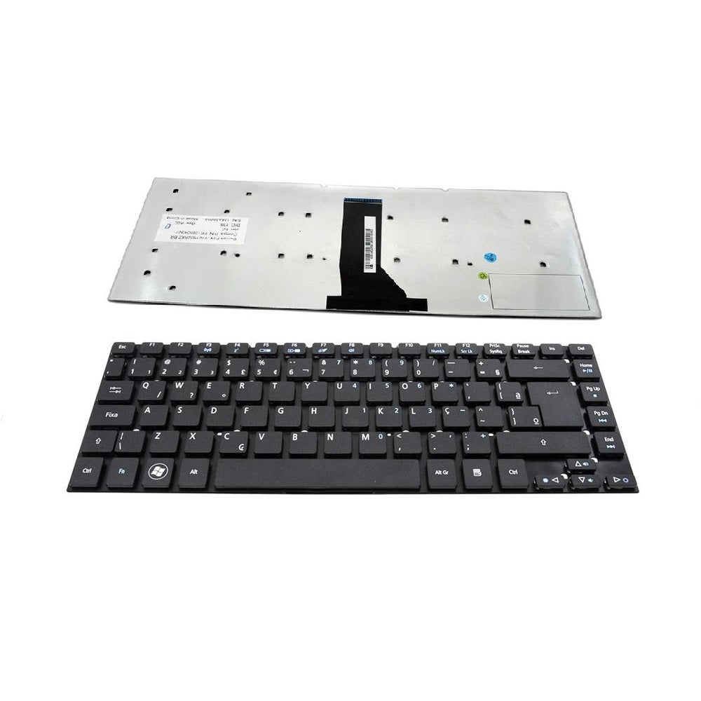 Teclado Notebook Compativel Com Acer Aspire 4830 4830T - Black - Br - No Frame