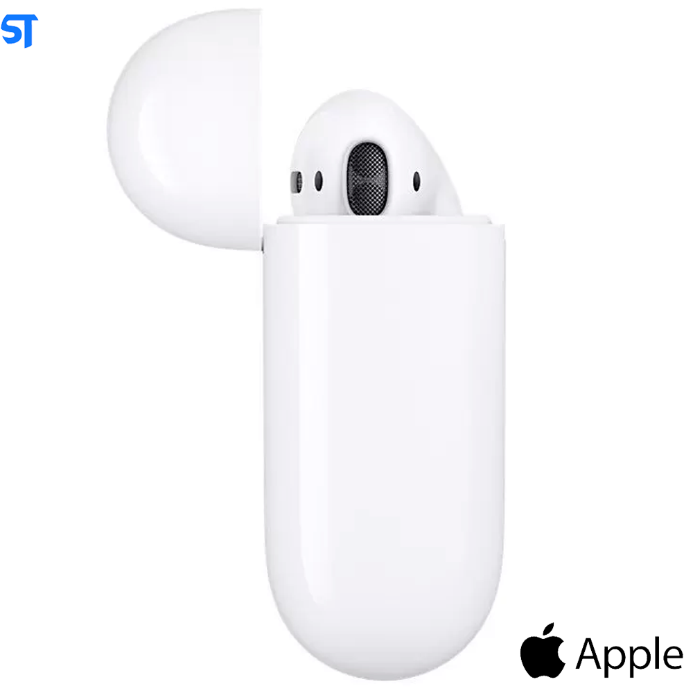 AirPods Apple MV7N2BE Com Estojo de Recarga (2a geração)