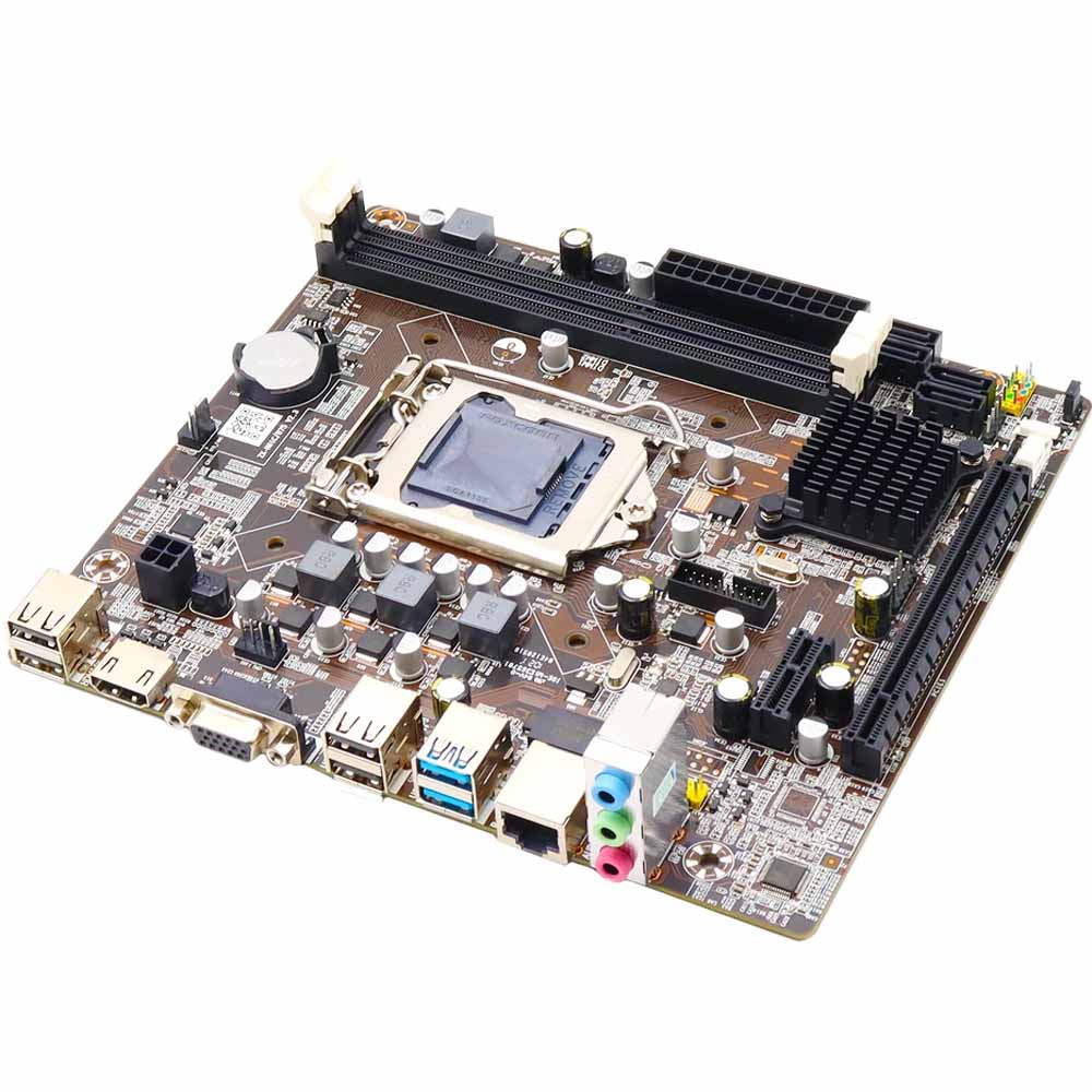 Placa-Mãe Wovibo B75 LGA1155 Memoria DDR3 Suporte A I3 I5 I7