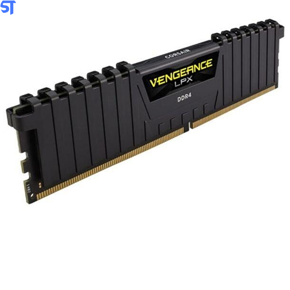 Memória Ram Gamer Desktop 4GB 2400Mhz Vengeance Lpx Black Cmk4gx4m1a2400c14 - Corsair