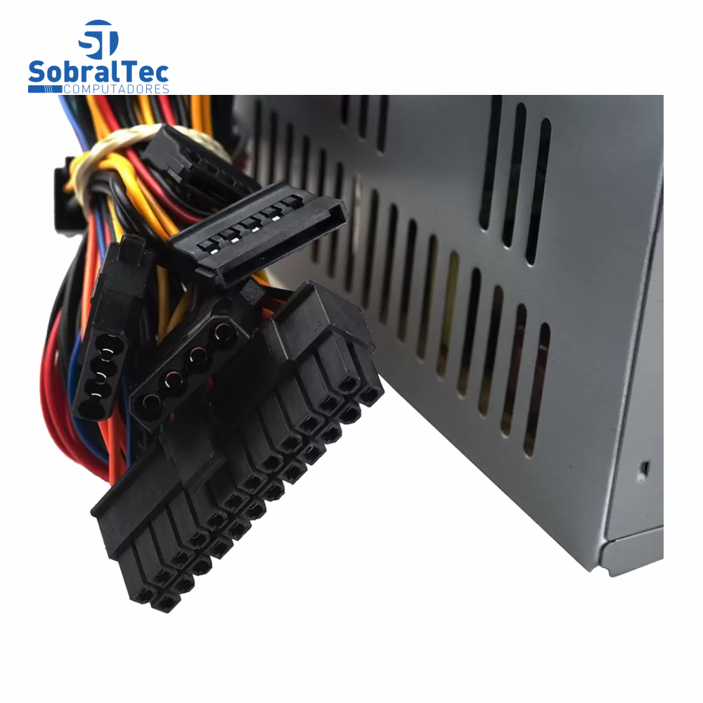 Fonte De Alimentação ATX 200W Potência Real Goldentec GT200R